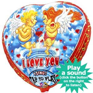 Singing Balloon I Love You Sugar