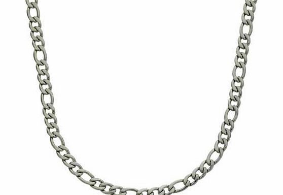 Urban Essentials Stainless Steel Figaro Chain