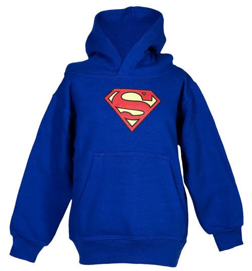 Urban Species Kids Classic Superman Logo Hoodie from Urban