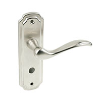 Constance Bathroom Lock Satin Nickel