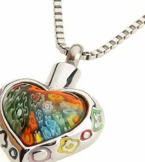 Urns UK  Jewellery Ash Pendant Chelsea Design 12 with Steel Chain