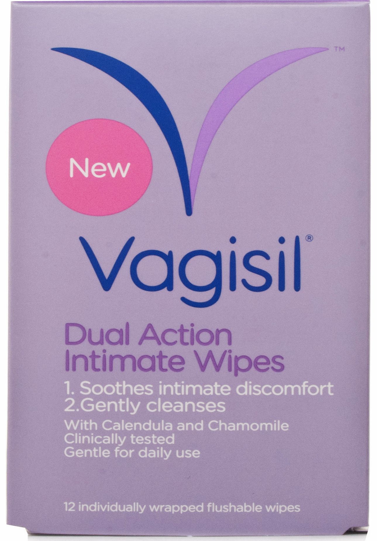 Dual-Action Feminine Wipes