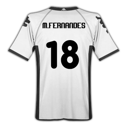 Valencia Kappa 2010-11 Valencia Kappa Home Shirt (M.Fernandes 18)