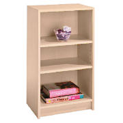 3 shelf 40cm Bookcase, Maple effect