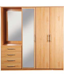 Wardrobe Fitment - Beech