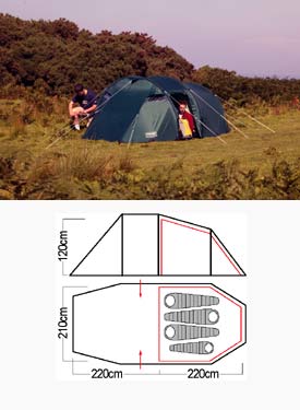 TBS Equinox 350 Tent