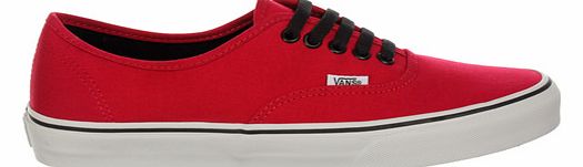 Vans Authentic Chilli Pepper Canvas Trainers