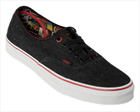 Vans Authentic Queen Black/White Denim Trainers