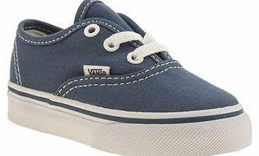 kids vans navy authentic unisex toddler