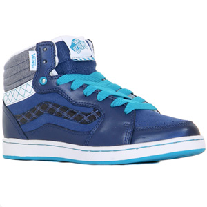 Forty Four Hi Hi top - Denim Blue