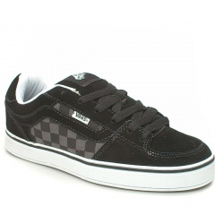 Vans Male Bucky Lasek 4 Suede Upper Skate in Black and Grey