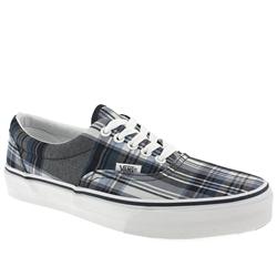 Vans Male Era Ii Fabric Upper Skate in Navy and Pale Blue