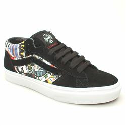 Vans Male La Cripta Dos Mid Suede Upper Fashion Large Sizes in Multi