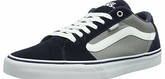 Mens Faulkner Low-Top, Navy/Grey/White, 9.5 UK