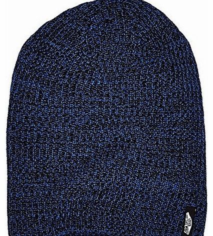 Mens Mismoedig Beanie, Multicoloured (Black/Cobalt Heather), One Size