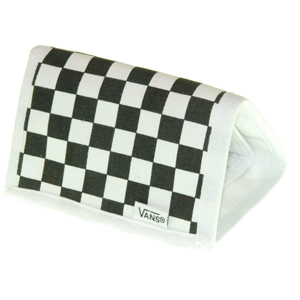 Mens Vans Slipped Wallet. Black White