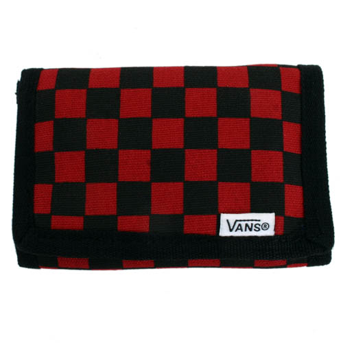 Mens Vans Slipped Wallet Cardinal/black