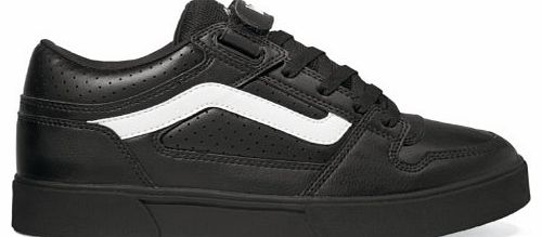 Vans Mens Warner Low-Top VHQRBKA Black/Black 7 UK, 40.5 EU