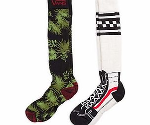 Vans Midweight Snowboard Sock - Multi Pack