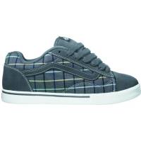 Vans NO SKOOL SHOES GUN METAL/WINDSOR PLAID