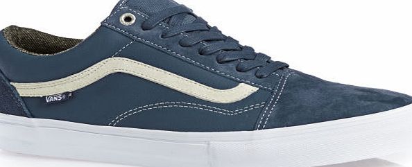 Vans Pro Skate Mens Vans Pro Skate Old Skool Pro Shoes - Dull