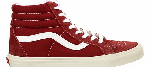 Vans Sk8-Hi Reissue Tibetan Red Canvas Trainers