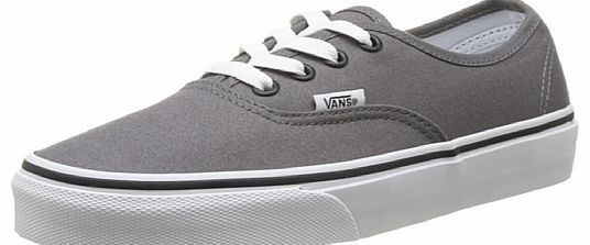 Vans Unisex-Adult Authentic Trainers Pewter/Black 8.5 UK