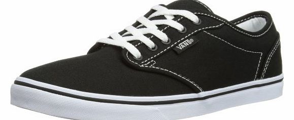 Vans Womens Atwood Low-Top Trainers VNJO187 Black/White 4 UK, 36.5 EU