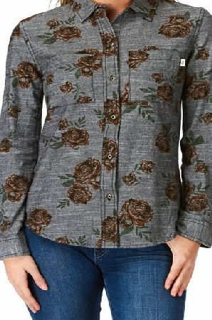 Womens Vans Antoinette Woven Long Sleeve Shirt