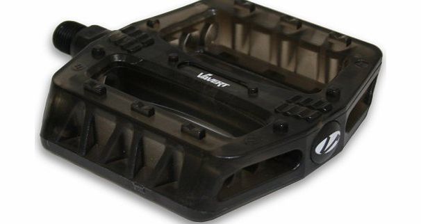 Vavert BMX Thread Platform Pedal (Pack of 2) - Black, 9/16 Inch