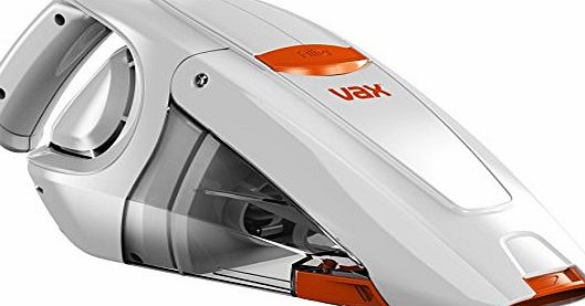 Vax H85-GA-B10 Gator Cordless Handheld Vacuum Cleaner, 0.3 L - White/Orange