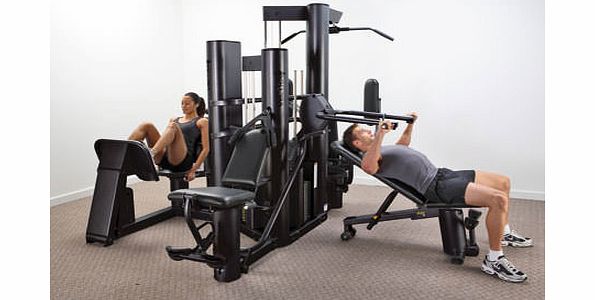 Vectra VX48 Multi Gym (Black Frame/Black Upholstery)