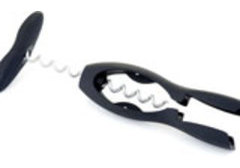 Velvet Black Corkscrew Self-Pulling