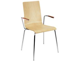 Veneto stacking armchair