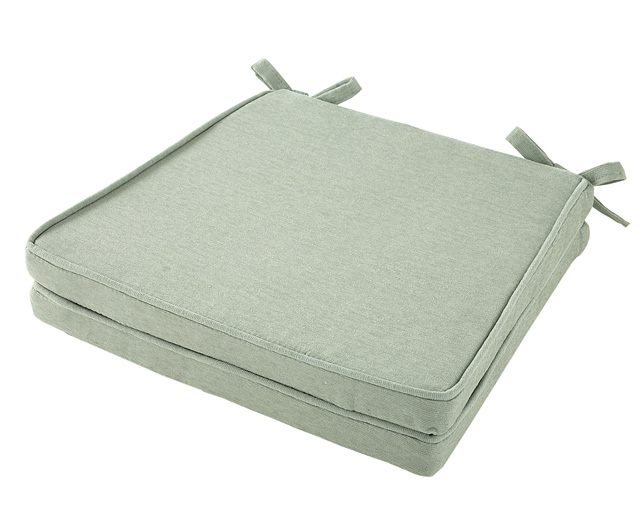 Squared Seat Pad (Pair) Sage