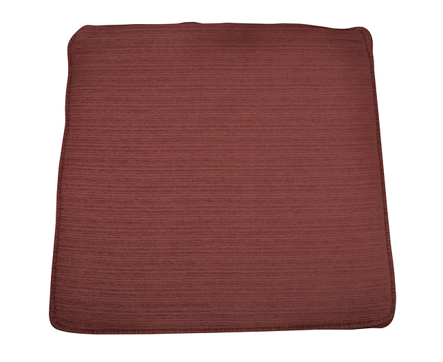 Squared Seat Pads (4) Burgundy