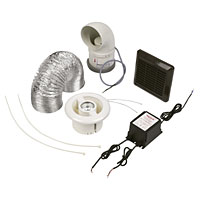 VENT-AXIA Vent Axia LuminAir Kit L In-Line 40W Bathroom Fan