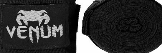 Venum Kontact Hand Wraps - Black, One Size