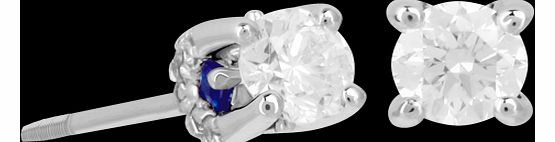 Vera Wang Love 0.45ct Brilliant Cut Diamond Stud