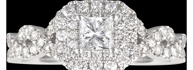 Vera Wang Love princess cut 0.95 total carat