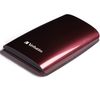 VERBATIM Disque dur externe portable Executive rouge -