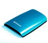 VERBATIM Pop 500 GB Portable External Hard Drive - blue