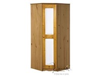 Verona Design Ltd Verona Corner Wardrobe Red