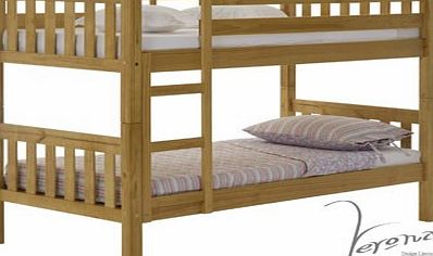 Verona Designs Barcelona 2ft6 Antique Bunk Bed