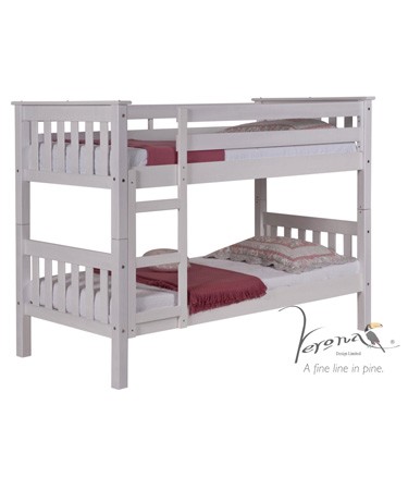 Verona Designs Verona Barcelona White Bunk Bed