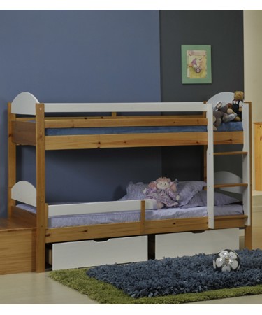 White Maximus Bunkbed