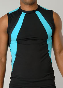 Florescent Trim muscle top