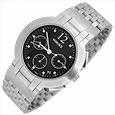 Madison - Men` Stainless Steel Black Dial Chronograph