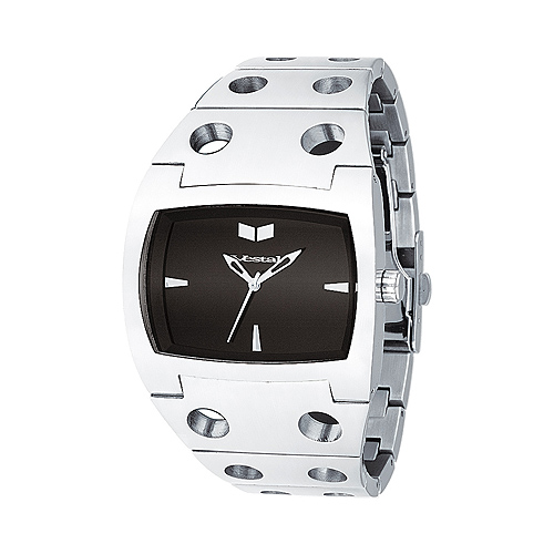 Vestal Mens Vestal Destroyer Watch Silver / Black