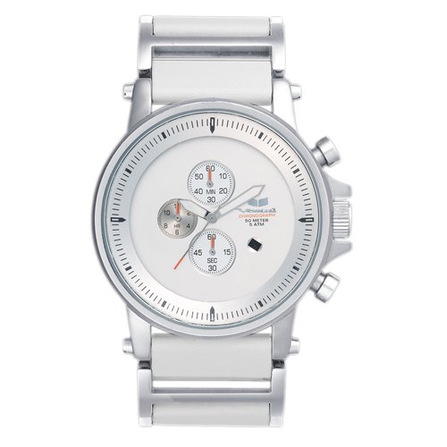 vestal Mens vestal Plexi Watch Slv/wht/slv